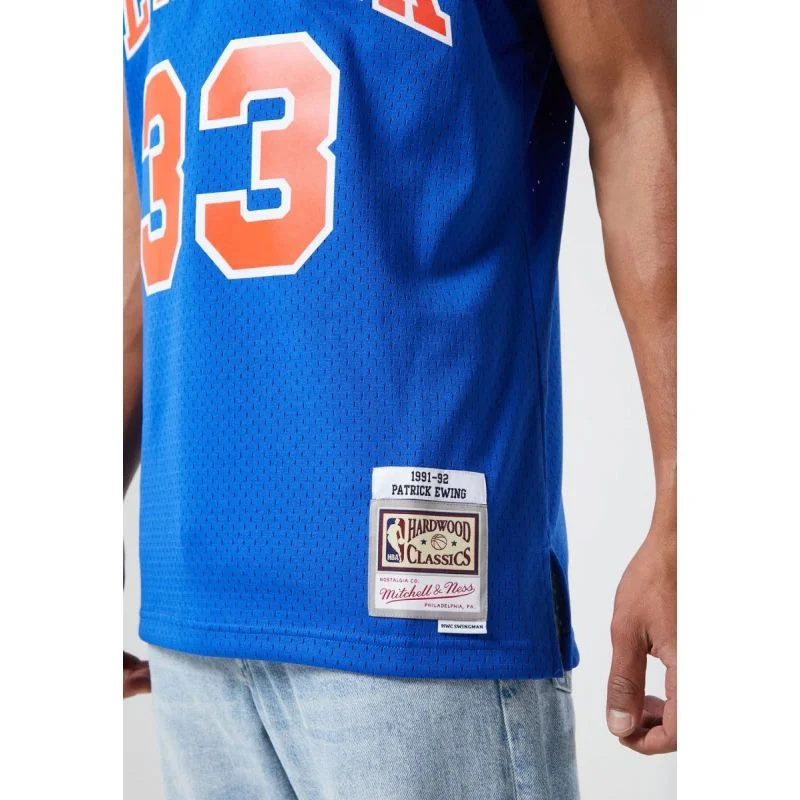 Mitchell & Ness Pánský dres NBA Swingman New York Knicks Patric Ewing SMJYGS18186-NYKROYA91PEW S