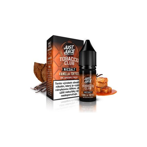 Just Juice Salt Tabák s vanilkou a karamelem 10ml (20mg)