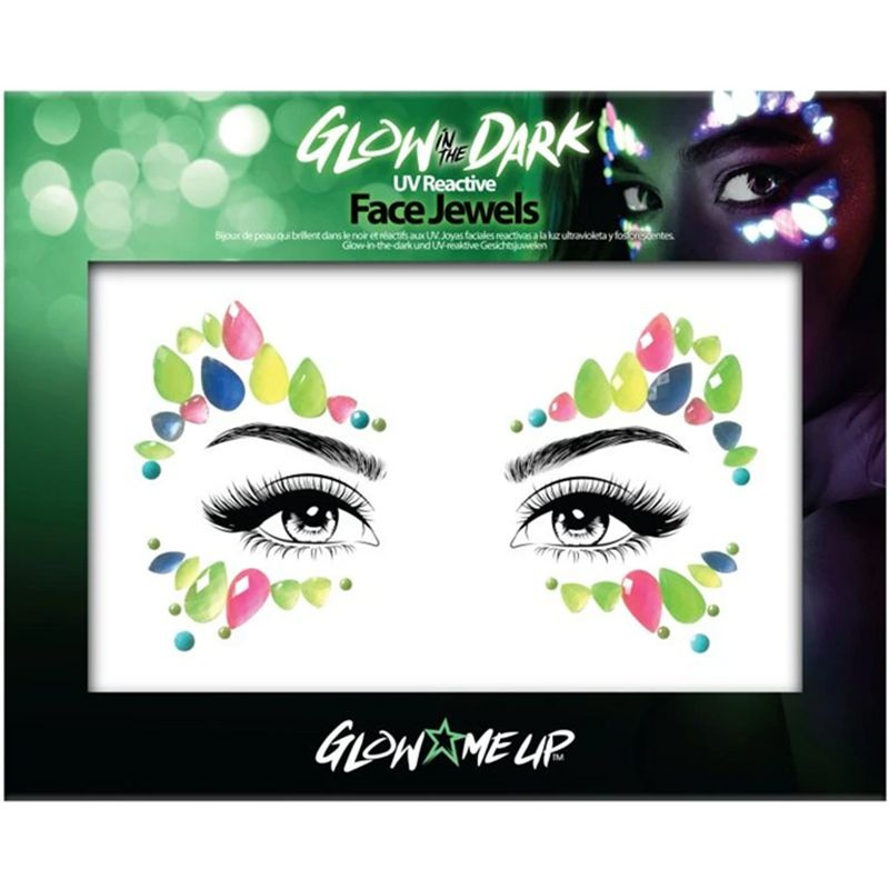 PaintGlow - Samolepící kamínky, Glow UV kočičí oči