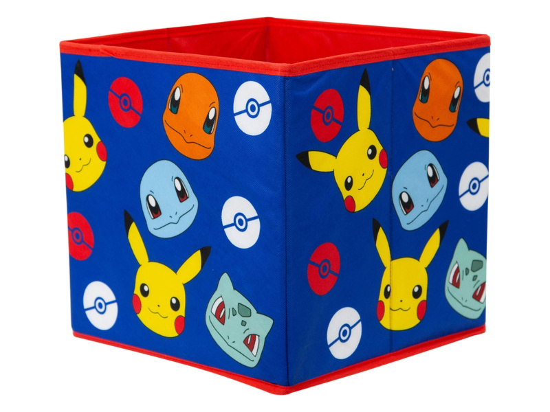 Dětský úložný box, 30 x 30 x 30 cm, 2 kusy (Pokémon)
