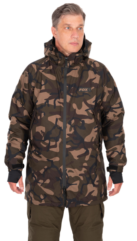 Fox bunda camo sherpa tec 3/4 jacket limited - l