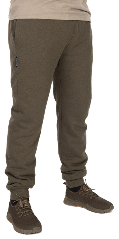 Fox tepláky collection sherpa jogger green/black - s