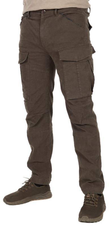 Fox kalhoty khaki hd combat trousers - m
