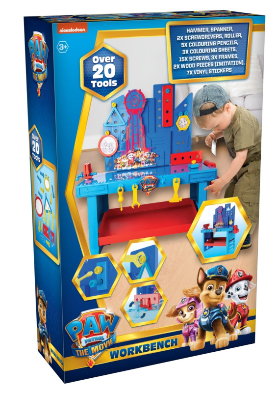 Alltoys Pracovní stůl pro kutily Tlapková Patrola