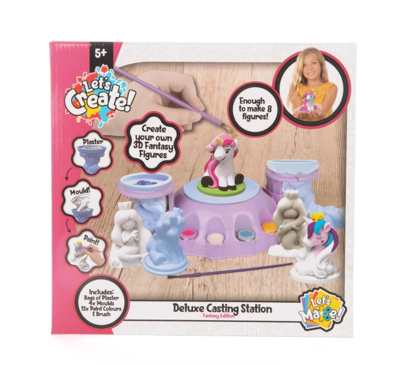 Alltoys Sada na výrobu sádrových figurek Jednorožec DeLuxe