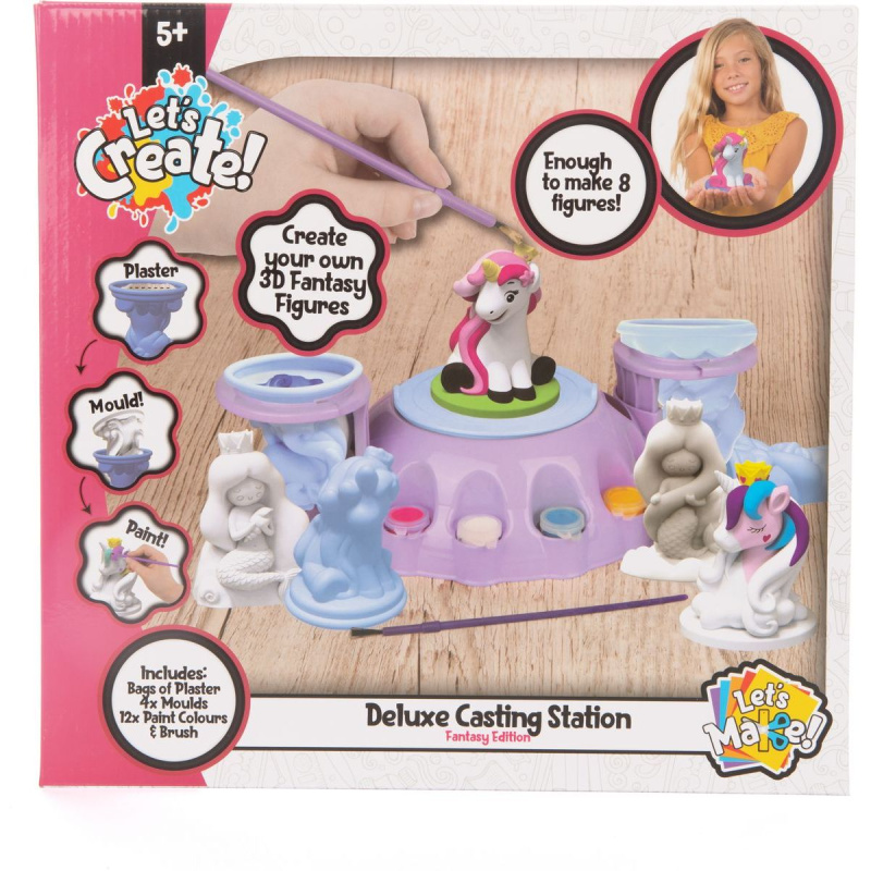 Alltoys Sada na výrobu sádrových figurek Jednorožec DeLuxe