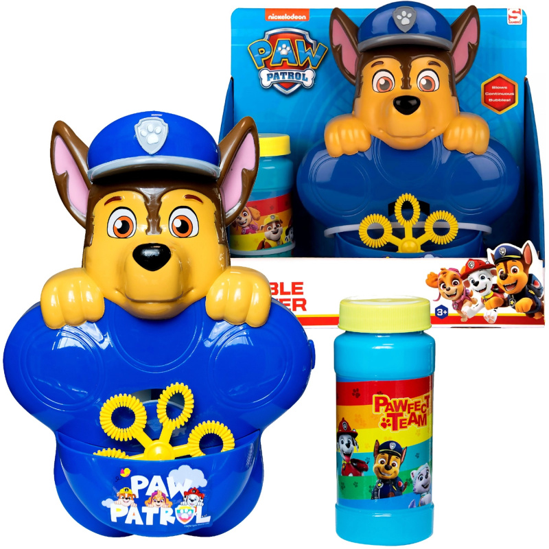Bublinkovač s tekutinou PAW PATROL Chase, 100 ml