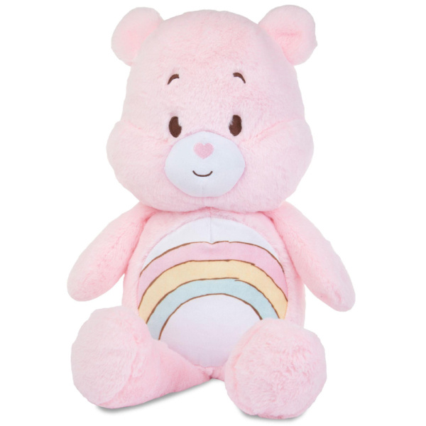 Plyšový medvídek Care Bears 30 cm světle růžový