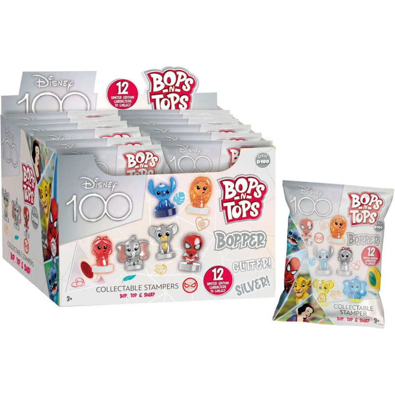 Alltoys Razítka Disney 100 Bops Tops
