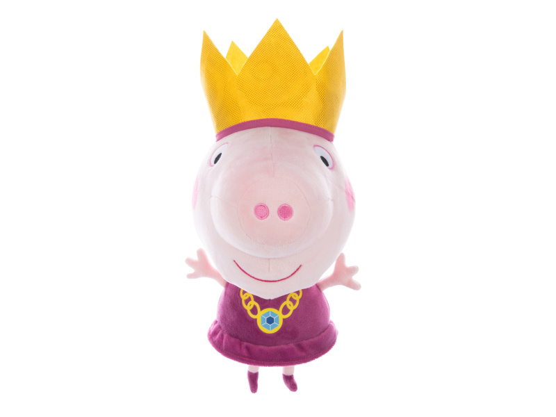 Peppa Wutz Plyšová hračka Prasátko Peppa, 30 cm (Peppa princezna)
