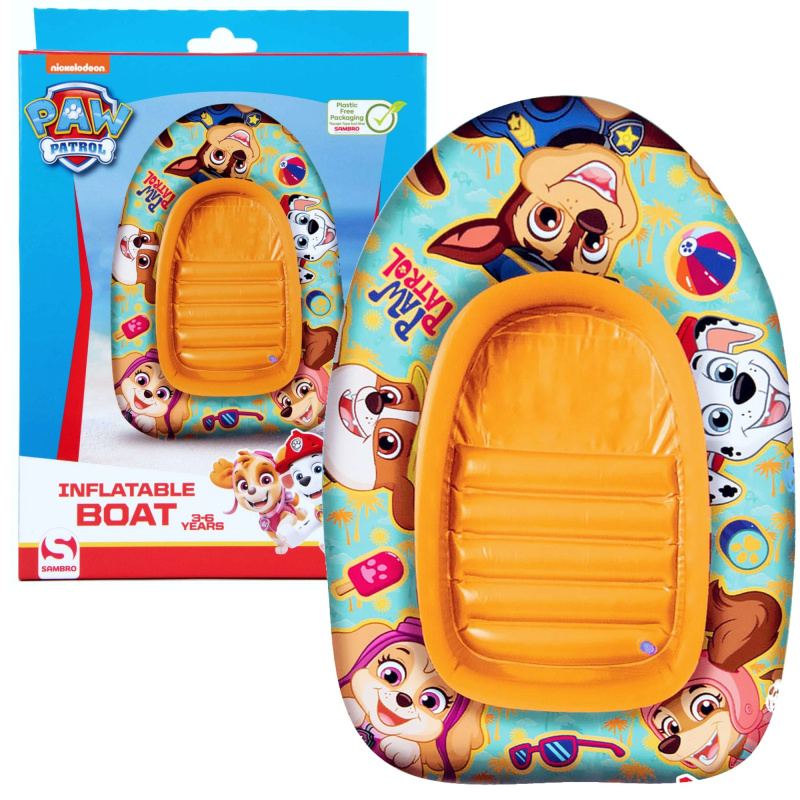 Dětský nafukovací člun PAW PATROL 100 × 60 cm