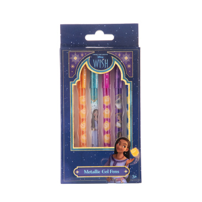 Metalická gelová pera Disney Wish