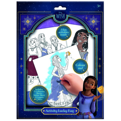 Omalovánky a samolepky Disney Wish