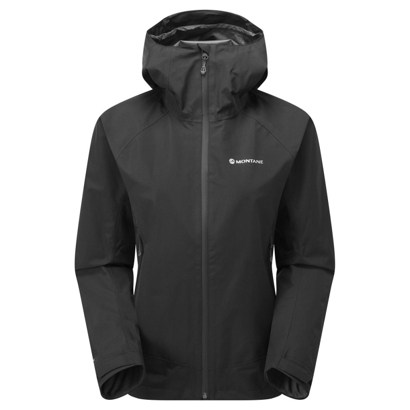 Montane F Spirit Jacket, nepromokavá bunda, dámská, černá