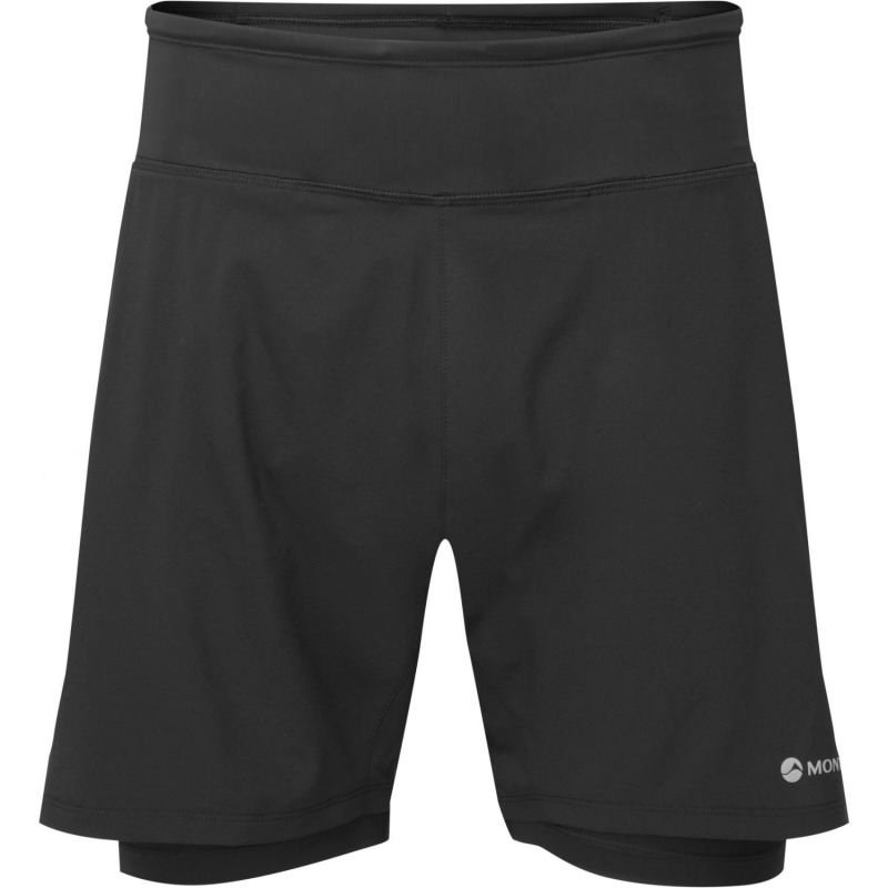 Montane Slipstream Twin Skin Shorts, pánské, černá