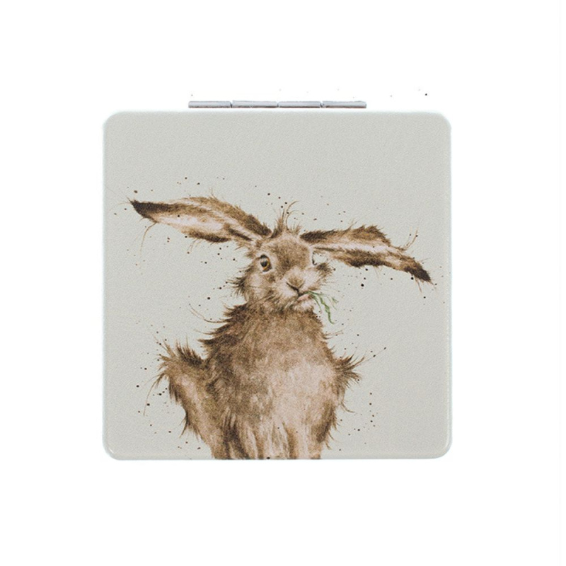 Wrendale Designs Kapesní zrcátko Wrendale Designs "Hare-Brained" - Zajíc