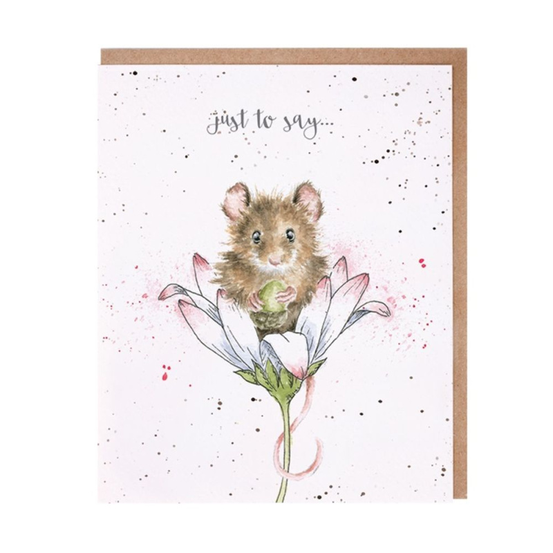Wrendale Designs Přání Wrendale Designs "Wishes Just For You" - Myška