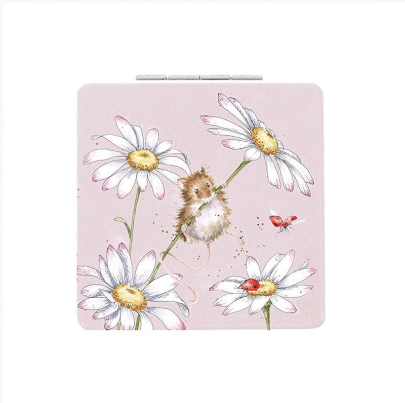 Wrendale Designs Kapesní zrcátko Wrendale Designs "Oops a Daisy" - Myška