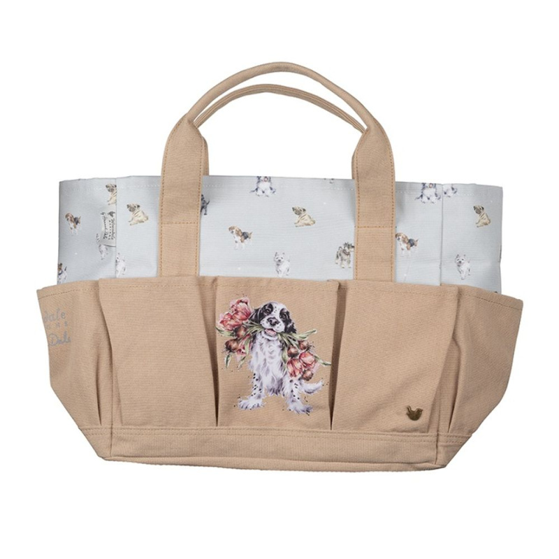 Wrendale Designs Taška na zahradní nářadí "Blooming with Love" - Kokršpaněl