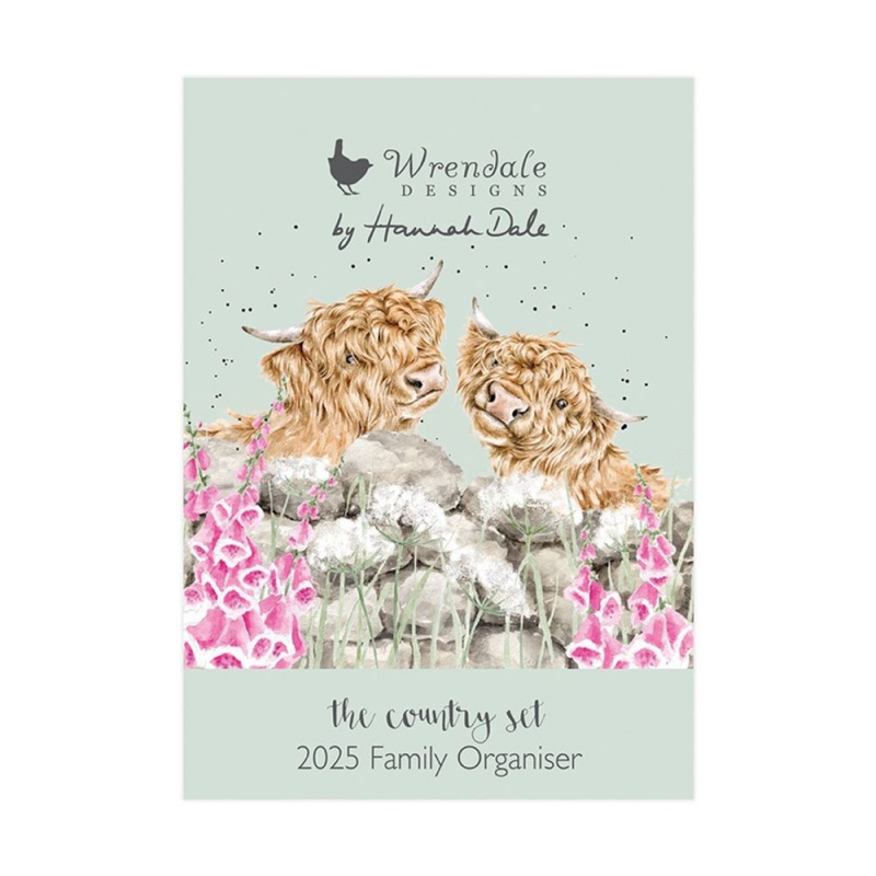 Wrendale Designs Rodinný kalendář 2025 Wrendale Designs "The Country Set", A3