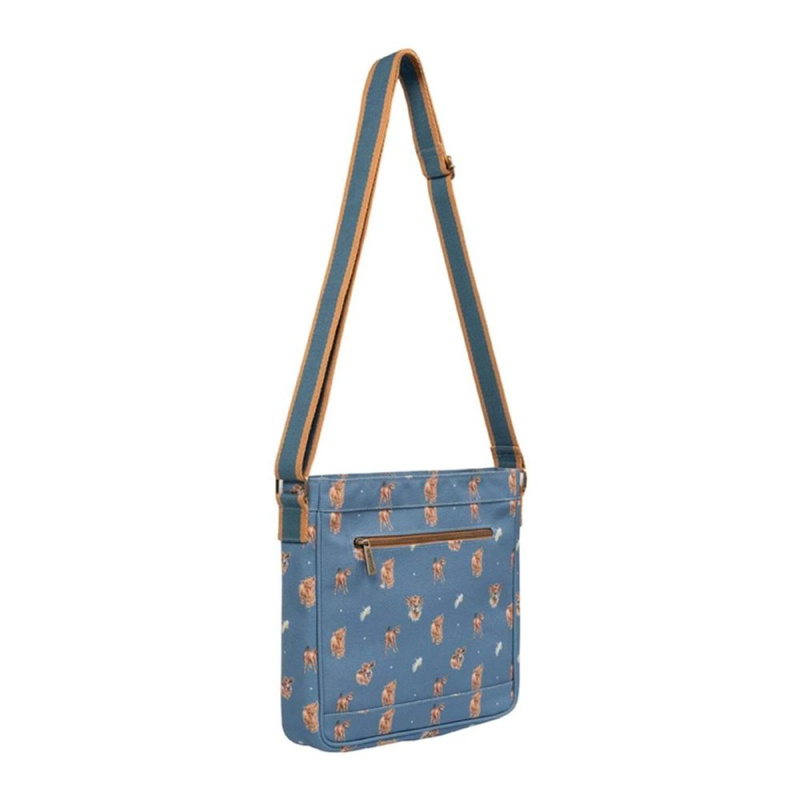 Wrendale Designs Crossbody kabelka Wrendale Designs "Farmyard Friends" - Krávy