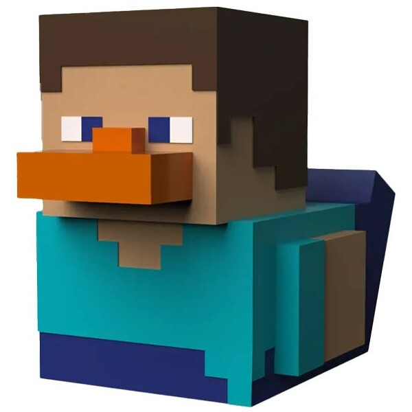 Tubbz kachnička mini Minecraft Steve