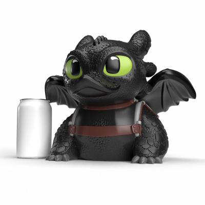 Tubbz kachnička XL How to Train Your Dragon - Toothless