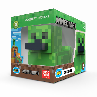 Tubbz kachnička Minecraft Creeper sběratelská figurka