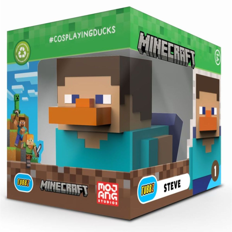 Tubbz kachnička Minecraft Steve
