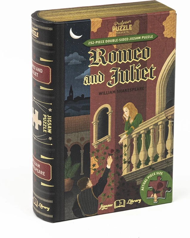 Oboustranné puzzle Profesor Puzzle Romeo a Julie