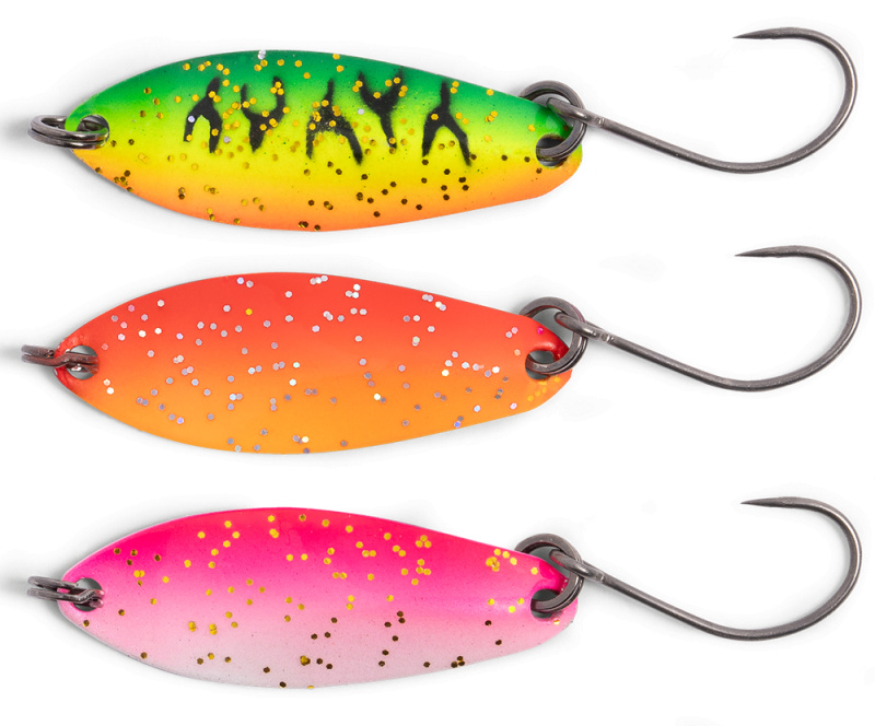Zebco plandavky target fish trout ul spoon set - 2,2 g