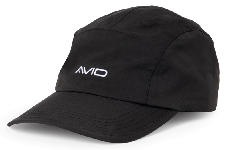 Avid carp kšiltovka stealth black waterproof 5-panel cap