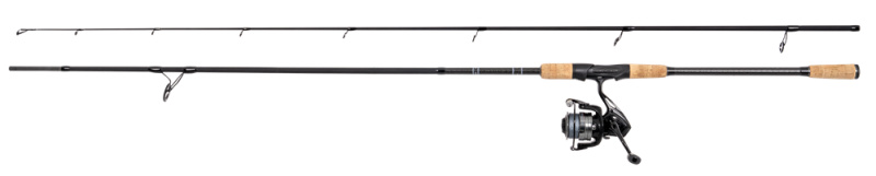 Zebco prut s navijákem predator combo 2,7 m 50 g 3000fd 0,17 mm braid