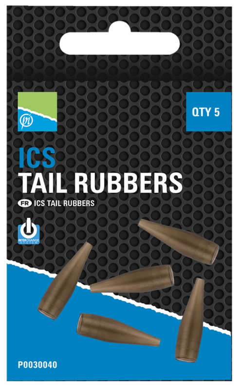 Preston innovations převleky na krmítka ics tail rubbers 30 mm 5 ks