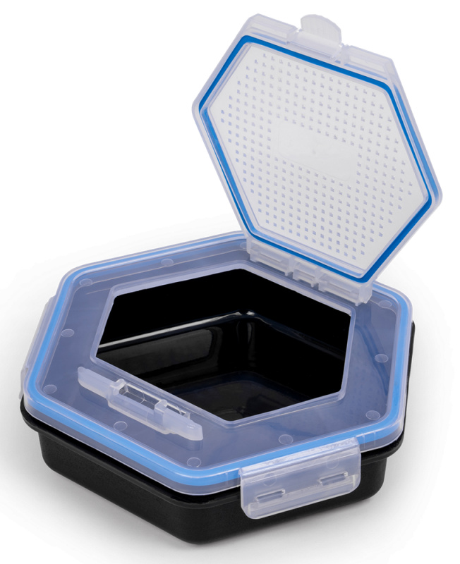 Zebco krabička na živé nástrahy secure-lock bait box 1 l