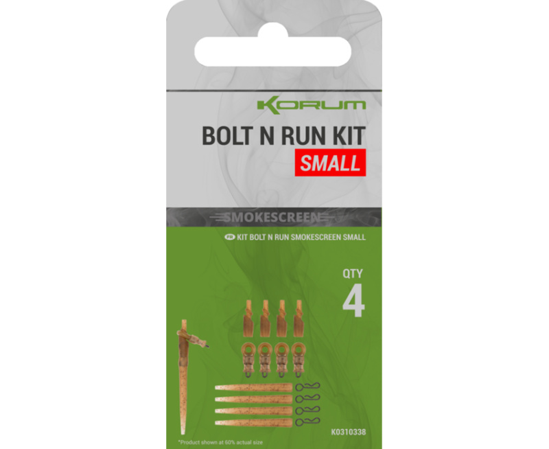 Korum montáž smokescreen bolt n run kit - small