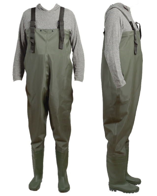 Zebco prsačky pvc wader green - 40-41
