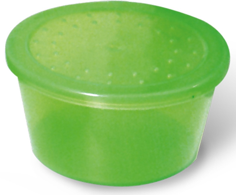 Zebco krabička na nástrahy bait container bait box d green - 4,5 cm