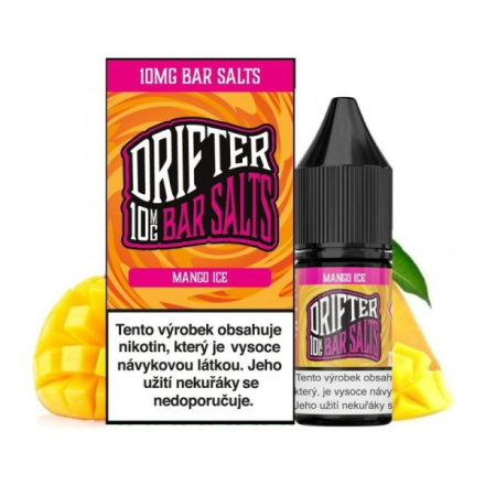 Liquid Drifter Bar Salts Mango Ice 10ml (20mg)