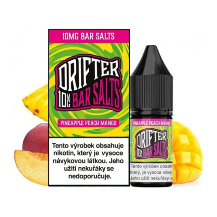 Liquid Drifter Bar Salts Pineapple Peach Mango 10ml (20mg)