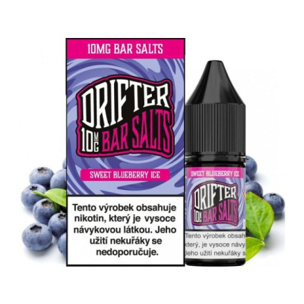 Liquid Drifter Bar Salts Sweet Blueberry Ice 10ml (20mg)