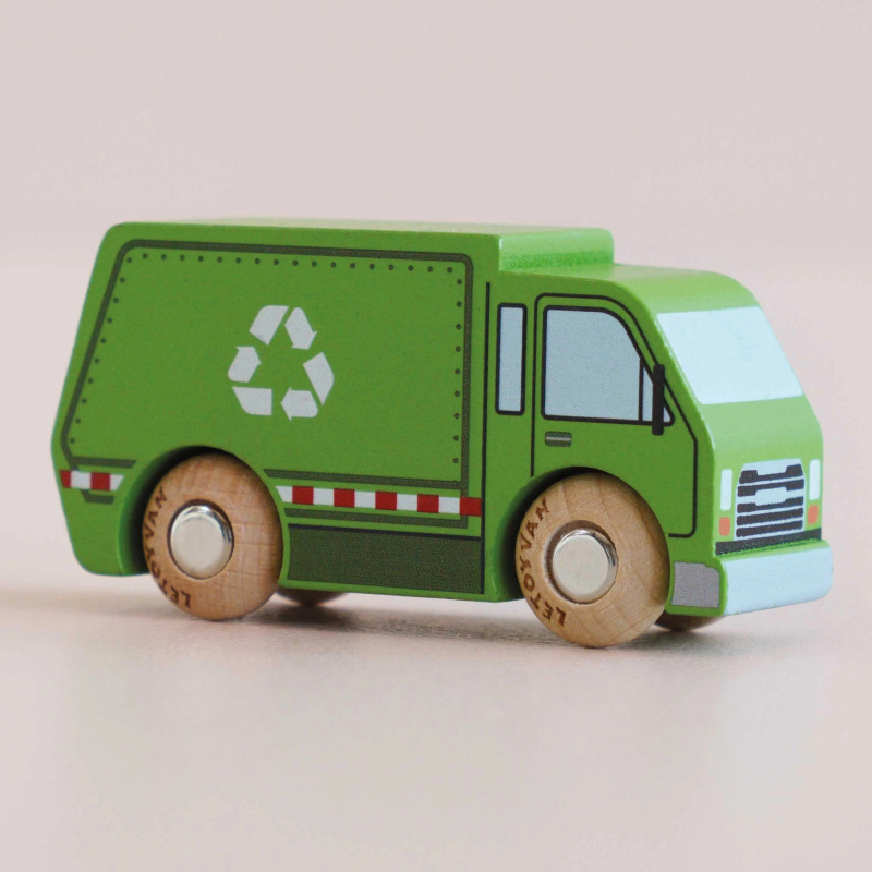 Le Toy Van Dřevěný recyklační vůz Rudy