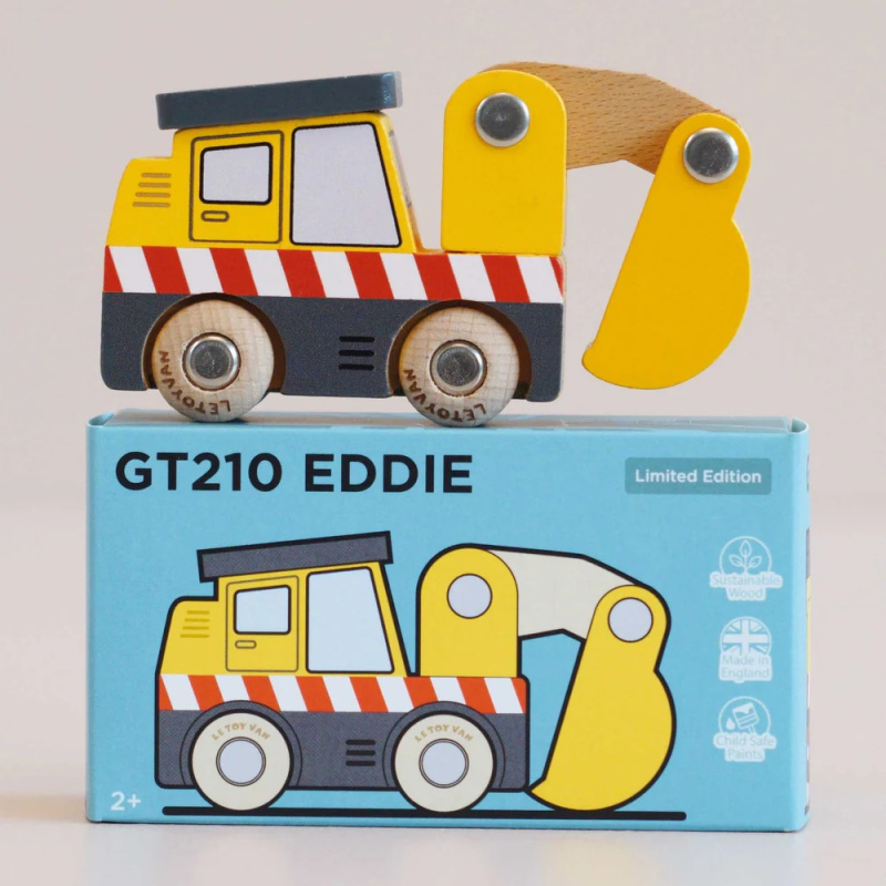 Le Toy Van Dřevěný bagr Eddie