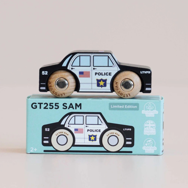Le Toy Van Dřevěné policejní autíčko Sam