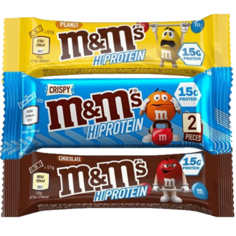 Mars Protein Mars M&M's HiProtein Bar 51 g - arašídy