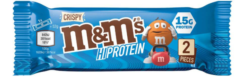 Mars Protein Mars M&M's HiProtein Bar 52 g - křupavé M&M´s