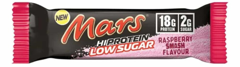 Mars Hiprotein Bar Low Sugar 55 g - malinový smash