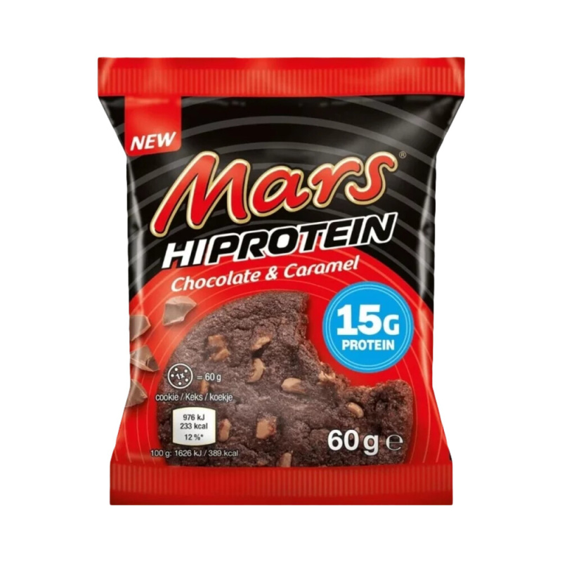Mars Protein Mars HiProtein Cookie 60 g - čokoláda/karamel