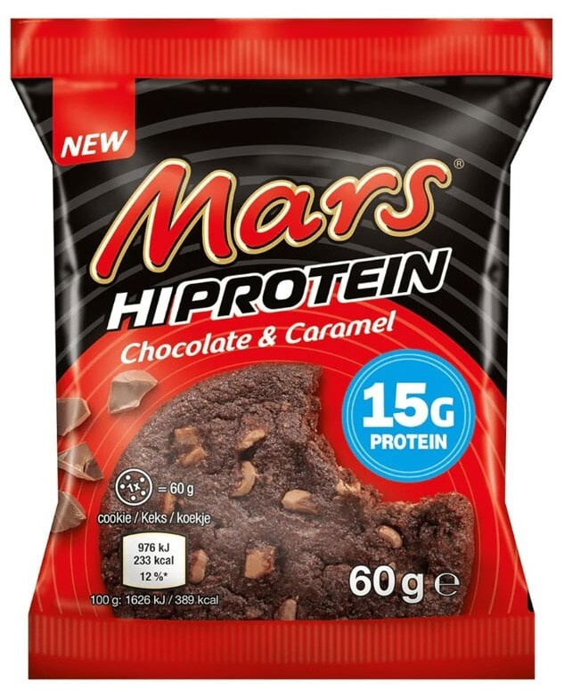 Mars Protein Mars HiProtein Cookie 60 g - čokoláda/karamel