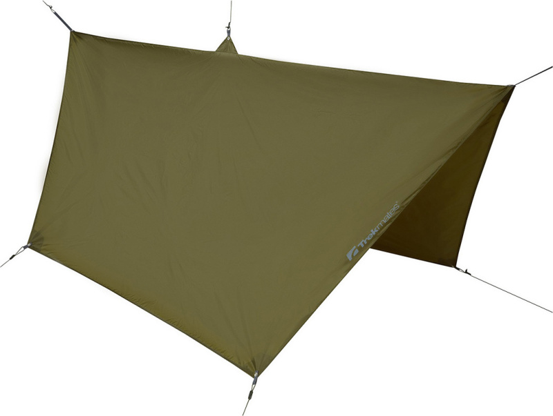 Bivakovací plachta TREKMATES Hexagon Tarp khaki